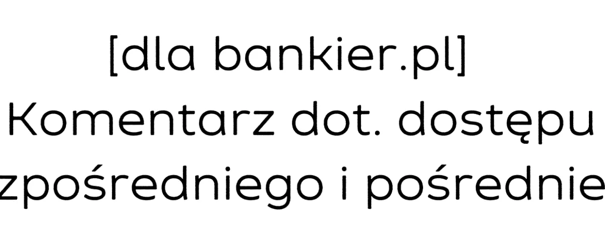 [bankier.pl] Kierunek EBC przyniósłby szkody – komentuje Polska Organizacja Niebankowych Instytucji Płatności